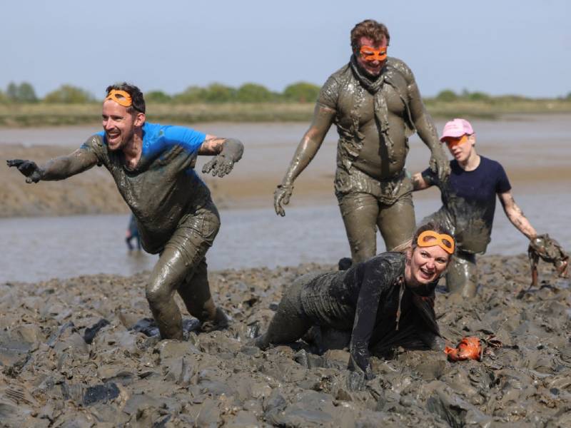 Carrera de Barro-Maldon- Inglaterra- Rio-Blackwater