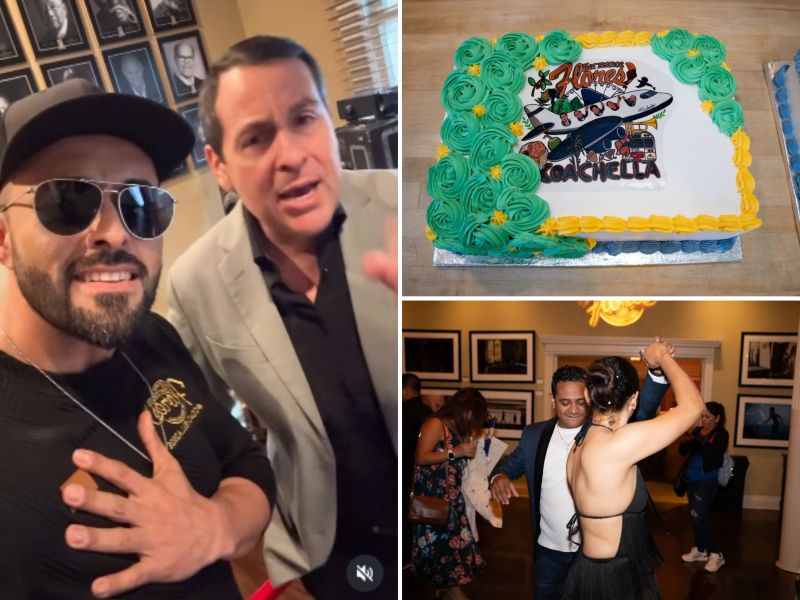 Cesar Cortes y Los Flores en Coachella