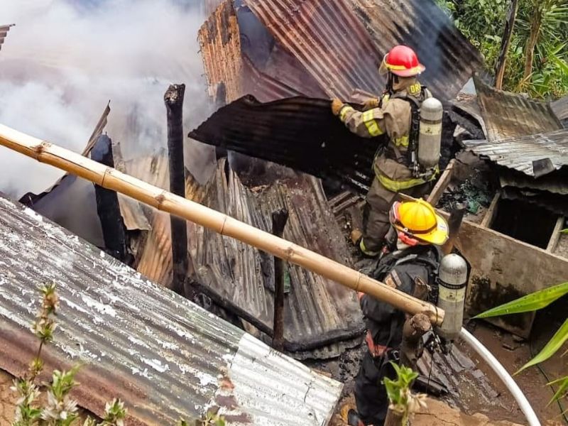 Cuerpo de Bomberos-incendio