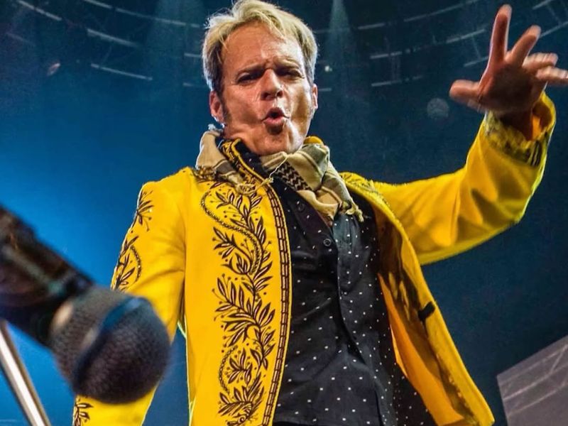 Cantante estadounidense David Lee Roth