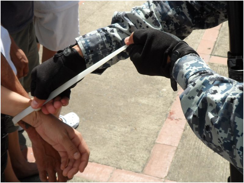 El sujeto será presentado en los próximos días ante un tribunal para que enfrente la audiencia inicial. Foto EDH/Cortesía Policía