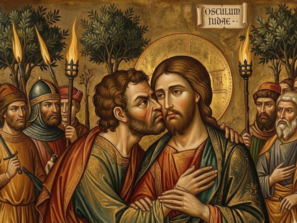 El beso de Judas Iscariote