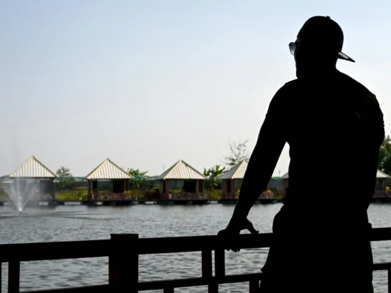 El migrante relató que «vivieron miseria» en el Centro Correccional Matsapha. Foto EDH/AFP