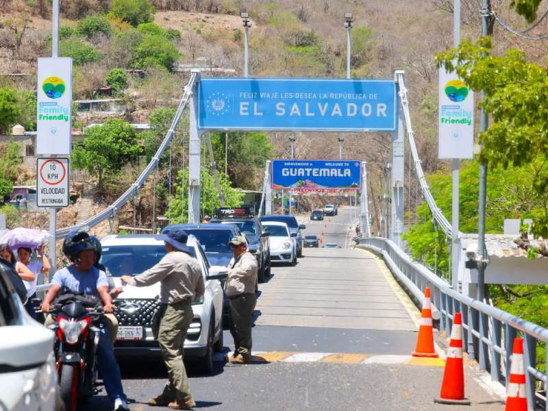 Algunos salvadoreños optan por viajar a Guatemala durante la Semana Santa. Foto EDH/Cortesía