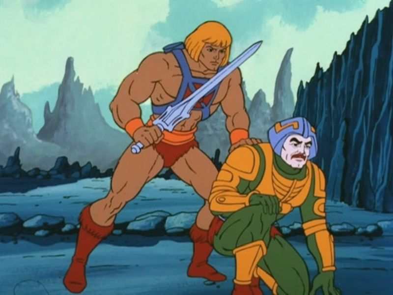 Programa de animación de los 80 "He-Man"
