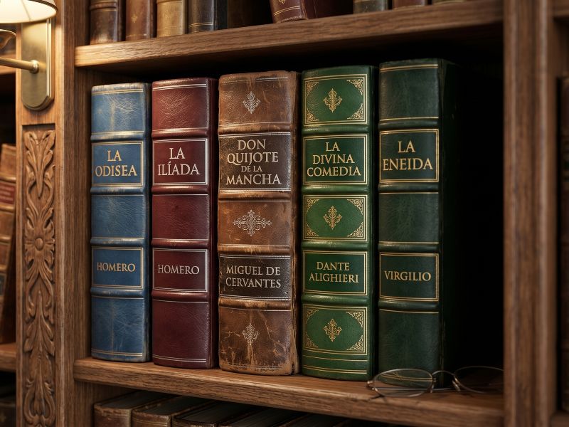 Imagen ilustrativa de clásicos de la literatura universal