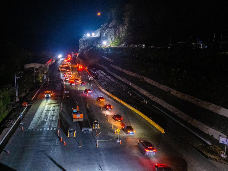 Circulación en Los Chorros reestablecida