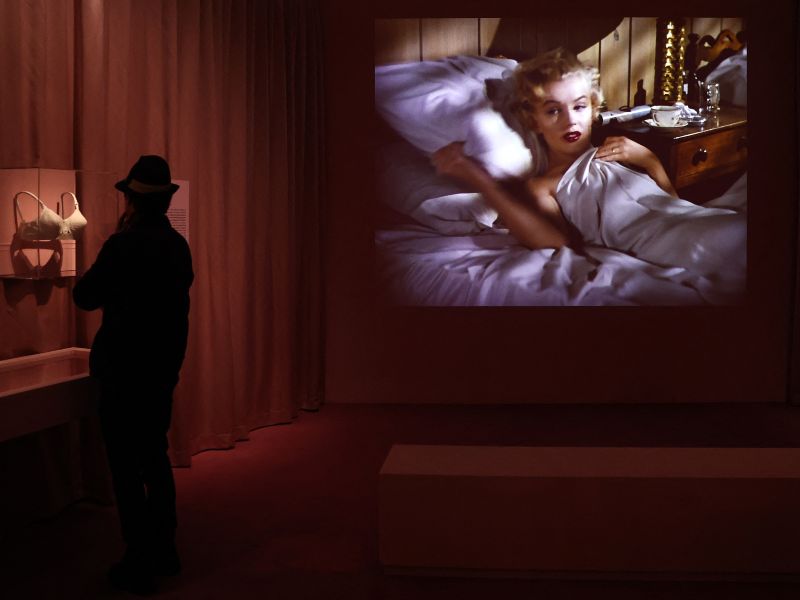 Exposición de Mariyln Monroe en la Cinemateca parisina