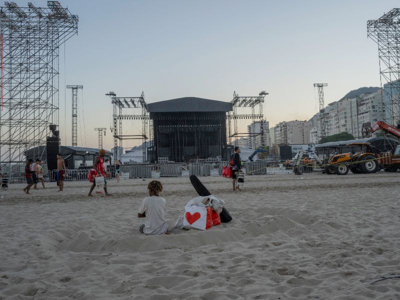 Muerte en escenario de Shakira en Rio de Janeiro