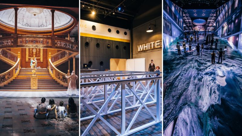 Muestra inmersiva sobre el Titanic 1