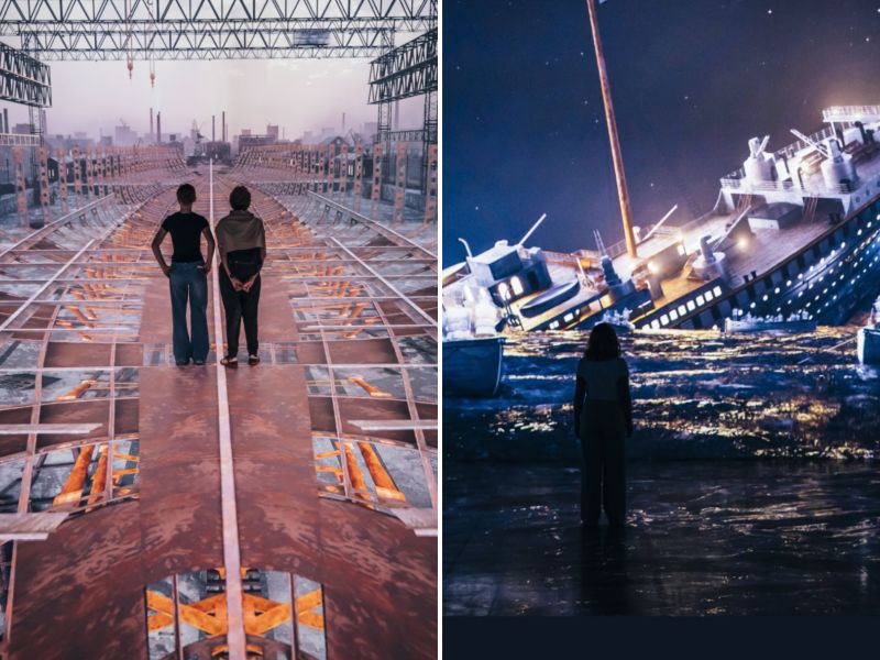 Muestra inmersiva sobre el Titanic