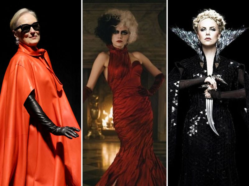 Las antagonistas suelen ser las mejor vestidas en el mundo del cine