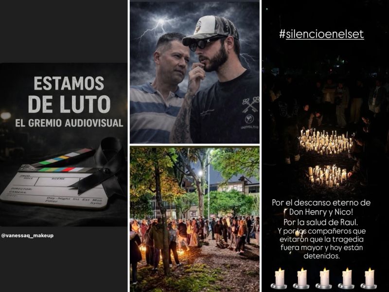 Violencia en el set de "Sin senos si hay paraíso" en Colombia