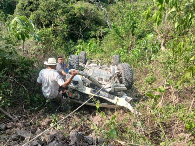 Accidente en Chalatenango Sur