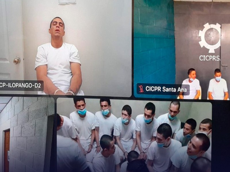 Los reos presentes están recluidos en diferentes penales del país. Foto EDH/Cortesía Centros Judiciales