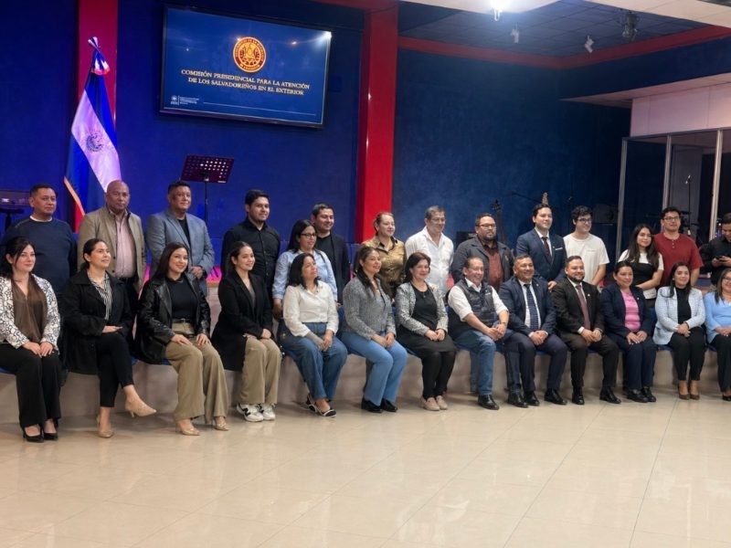 La imagen muestra a parte de los asistentes a la actividad. Foto EDH/Fabrizio Ottavio BERARD