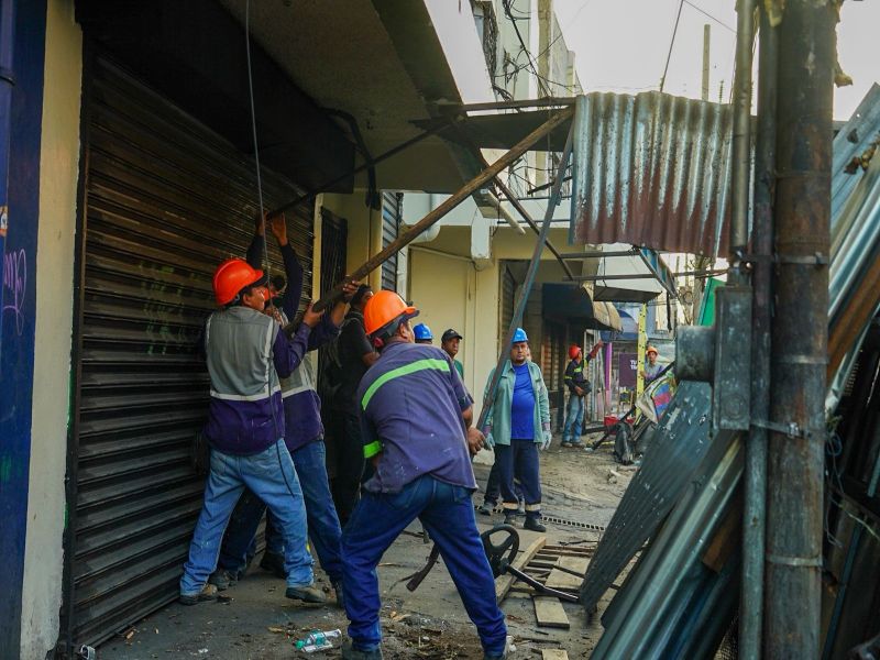 Desmantelamiento de puestos