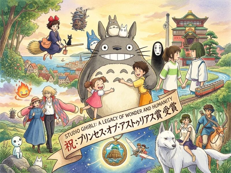 Stdio Ghibli gana el Premio Princesa de Asturias de Comunicaciones