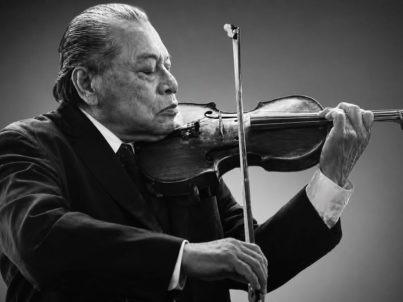 Violinista tecleño Maximiliano Hernán Martínez fallece a los 76 años