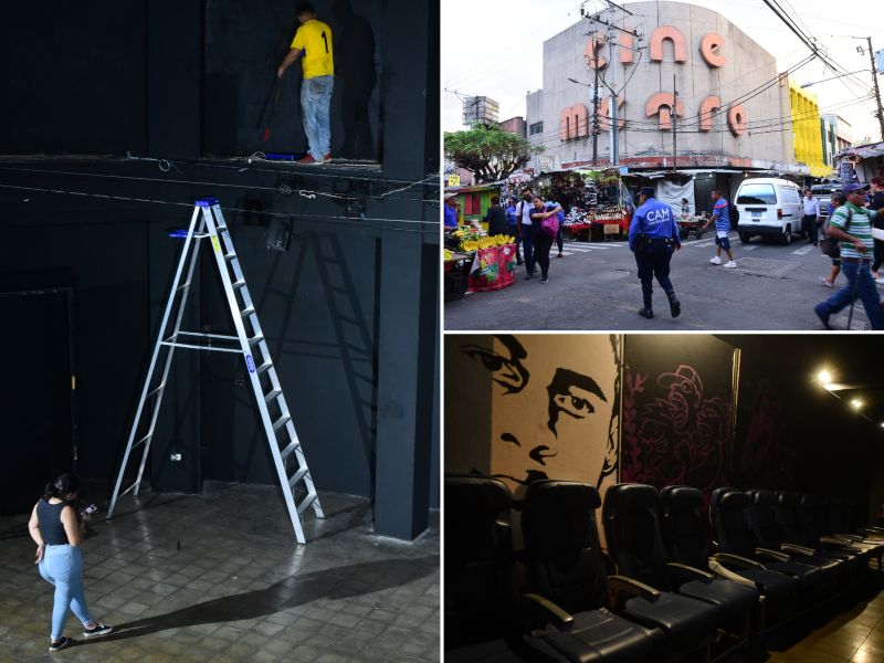 Remodelación de CIne Metro en el Centro Histórico de San Salvador