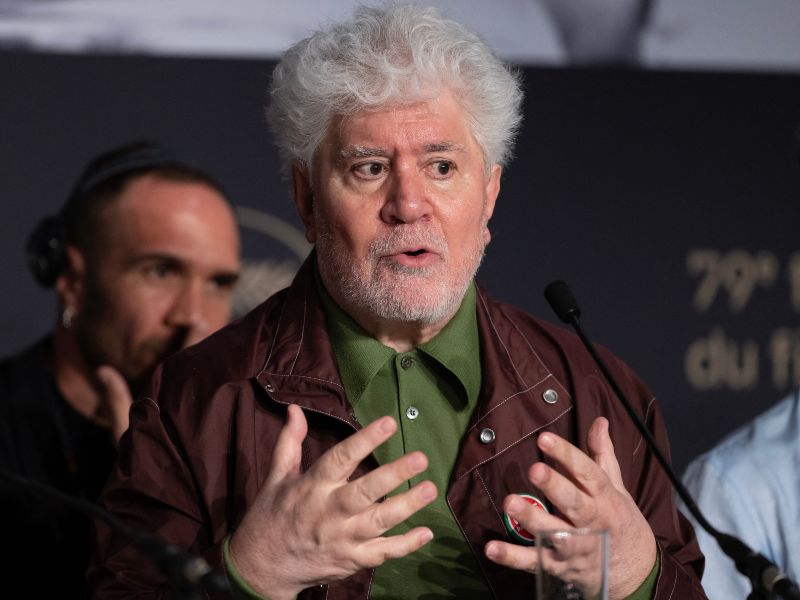 Cineasta español Pedro Almodóvar