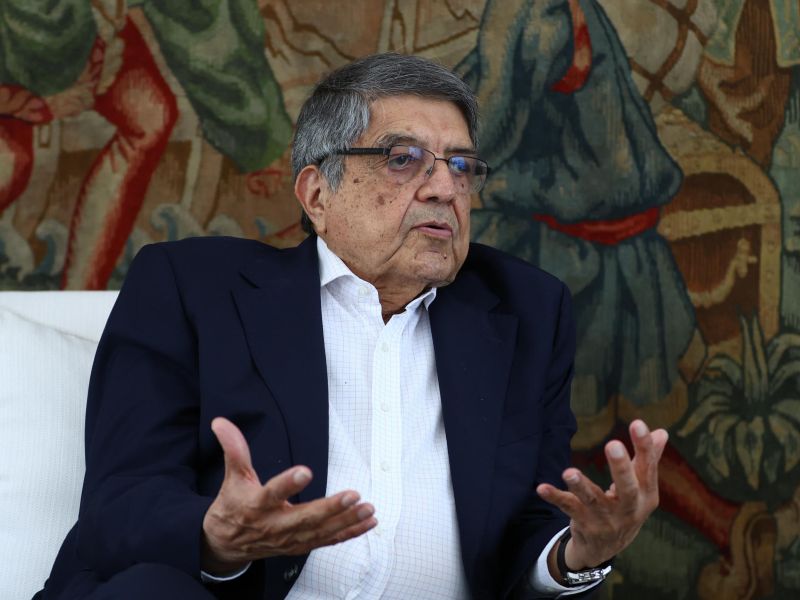 Escritor nicaragüense Sergio Ramírez en Panamá, donde se celebra Centroamérica Cuenta 2026.