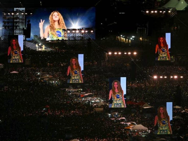 Shakira. Brasil, Concierto, Espectáculo, Publico, 2 millones