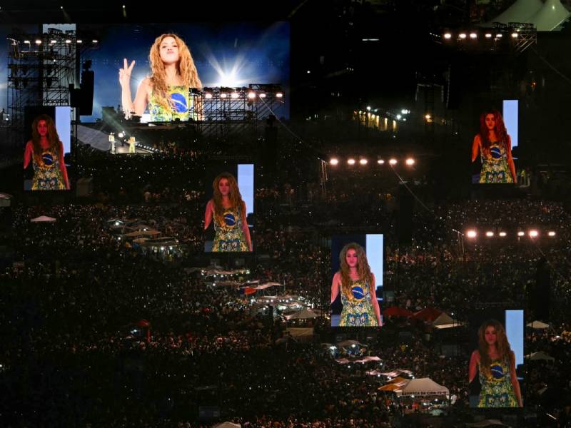 Shakira. Brasil, Concierto, Espectáculo, Publico, 2 millones