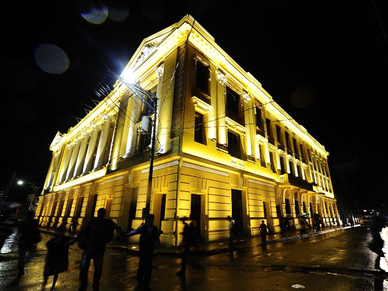 Teatro Nacional de San Salvador en el Centro Histórico