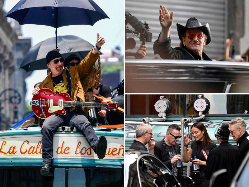 Banda U2 en Ciudad de Mexico, mayo 2026