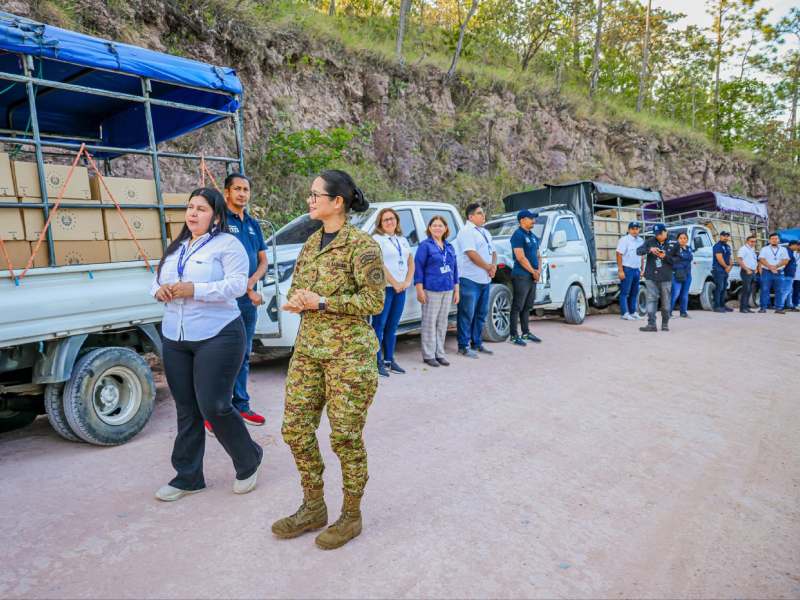 Honduras informó que personal militar extranjero en uniforme de servicio activo al territorio nacional requiere de autorización previa del Congreso Nacional o de coordinación diplomática formal. Foto EDH/Cortesía