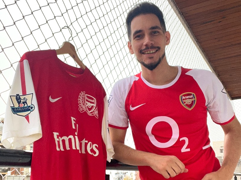 eze ezequiel rocha arsenal fc argentina periodista productor entrevista robbie ruud el salvador final ucl psg 07