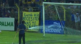 fas limeno reclamo agua irrigar regar exceso mucha semifinales ida clausura 2026 futbol mayo