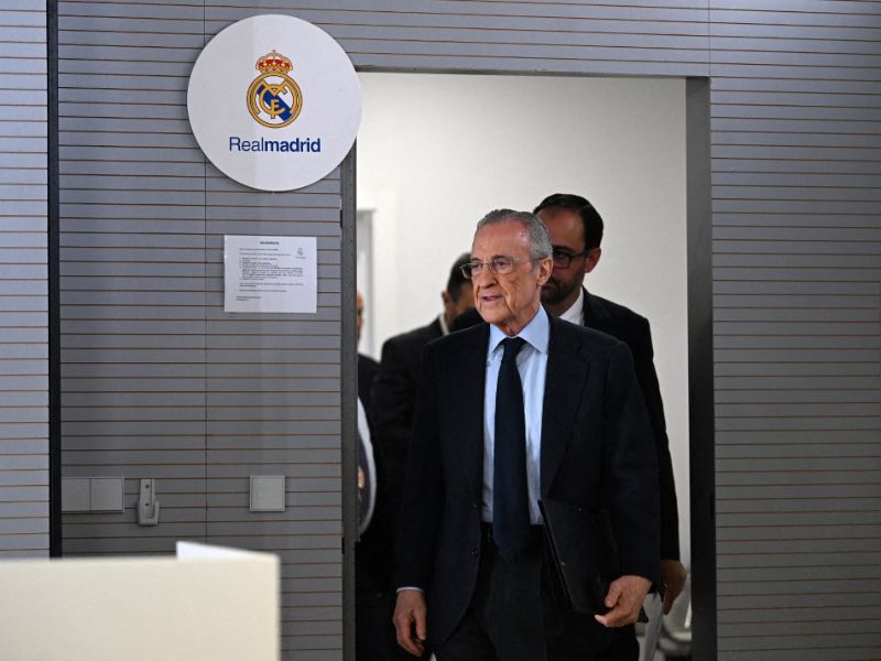 florentino perez real madrid cf valdebebas futbol