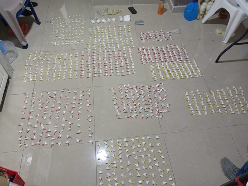 Villatoro resaltó el trabajo de inteligencia para detener al hombre y decomisar la droga. Foto EDH/Cortesía