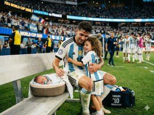 Padres e hijos futbolistas