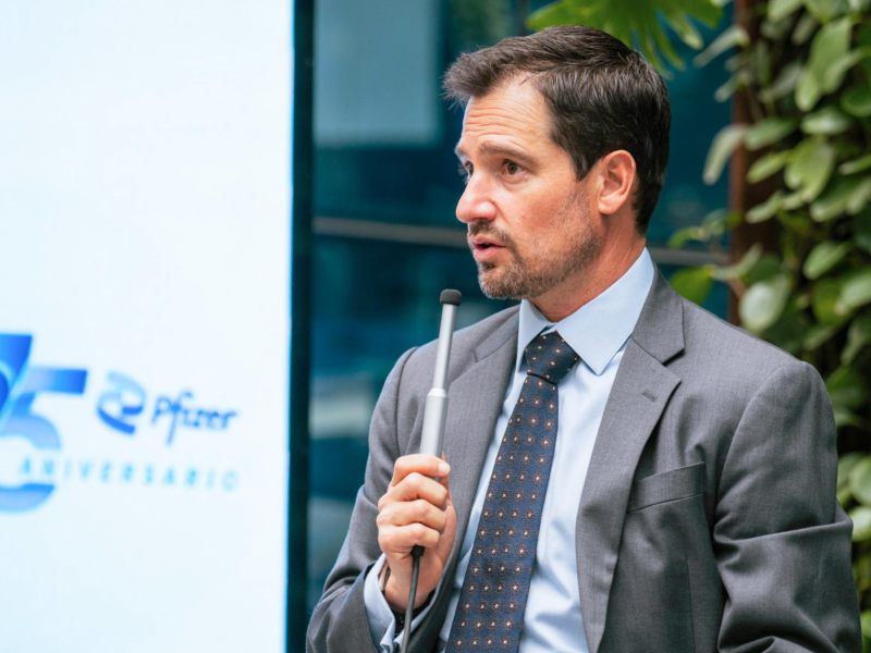 Director general de Pfizer México, Juan Luis Morell