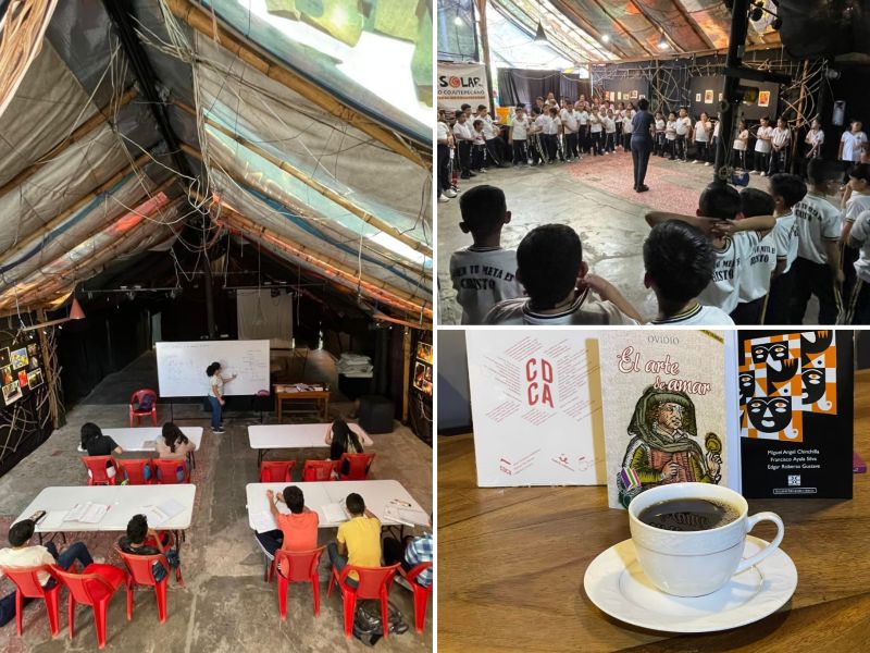 Semilleros de lectura y bibliotecas en Cojutepeque gracias a Fundarte