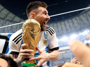 Lionel Messi, campeón del Mundial Qatar 2022