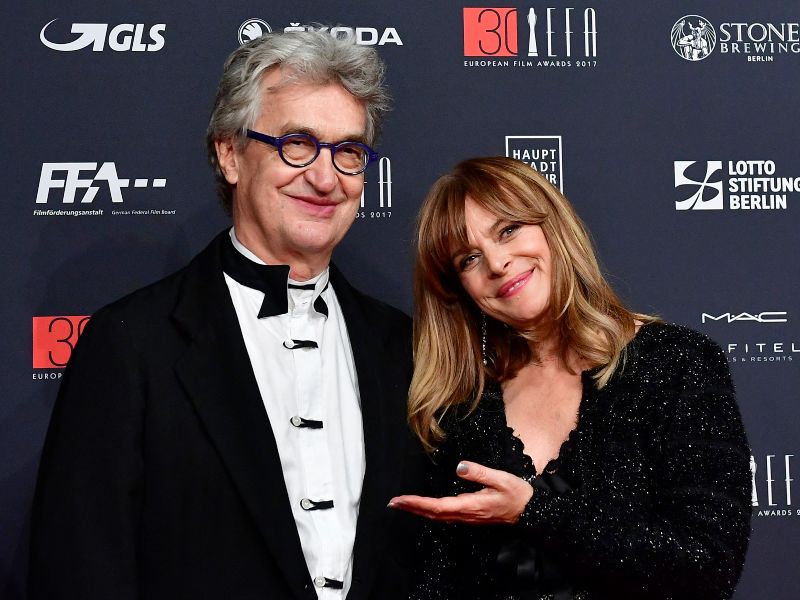 El director Wim Wenders y la actriz Nastassja Kinski