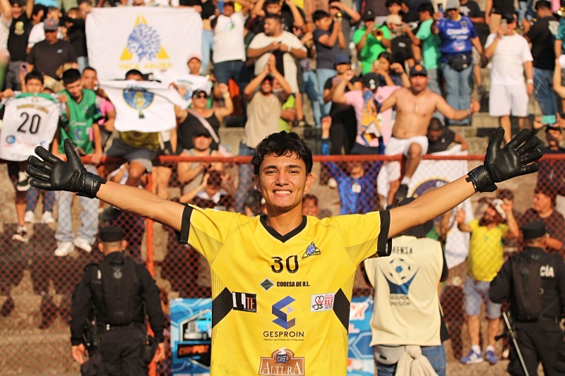 franco chinchilla club deportivo inca aruba segunda primera division ascenso futbol el salvador