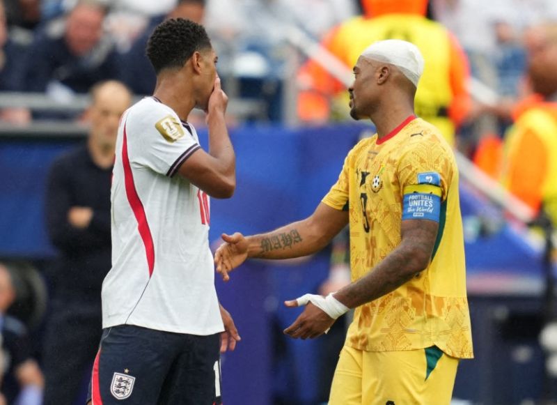inglaterra ghana gesto tarjeta roja tapar boca copa mundo mundial fifa 2026 03