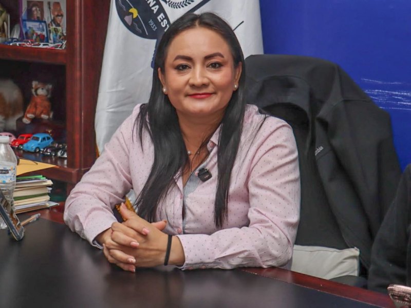 La alcaldesa de Santa Ana Este, Carolina Escobar, dio el anuncio recibido por Nuevas Ideas a través de sus redes sociales. Foto EDH/Cortesía