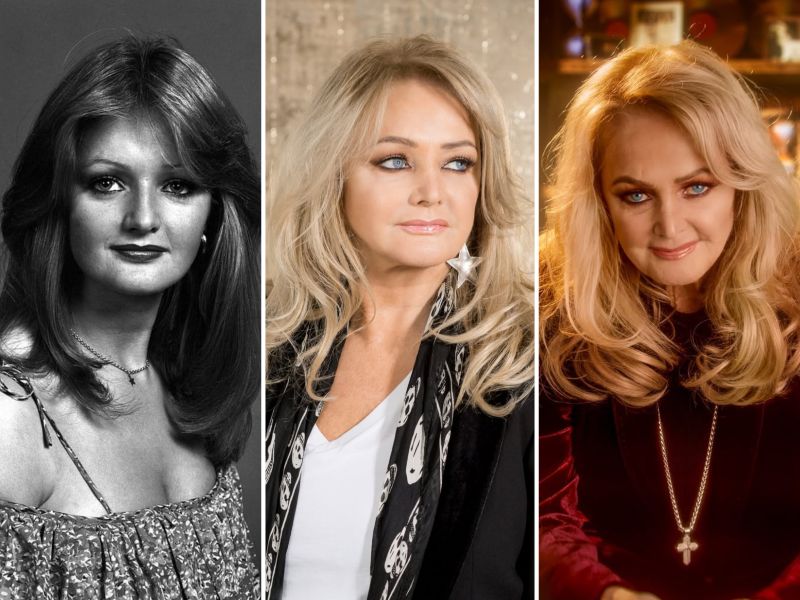 Facetas diferentes de la cantante Bonnie Tyler extraídas de su cuenta de Facebook