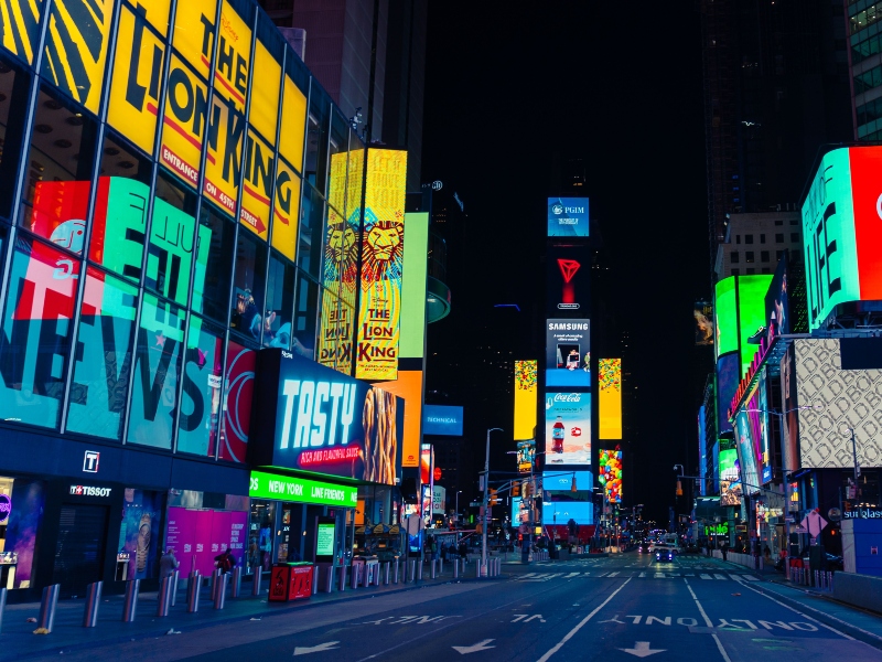 Imagen ilustrativa de Broadway en Nueva York