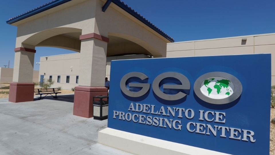 Centro de detención de migrantes de Adelanto, California