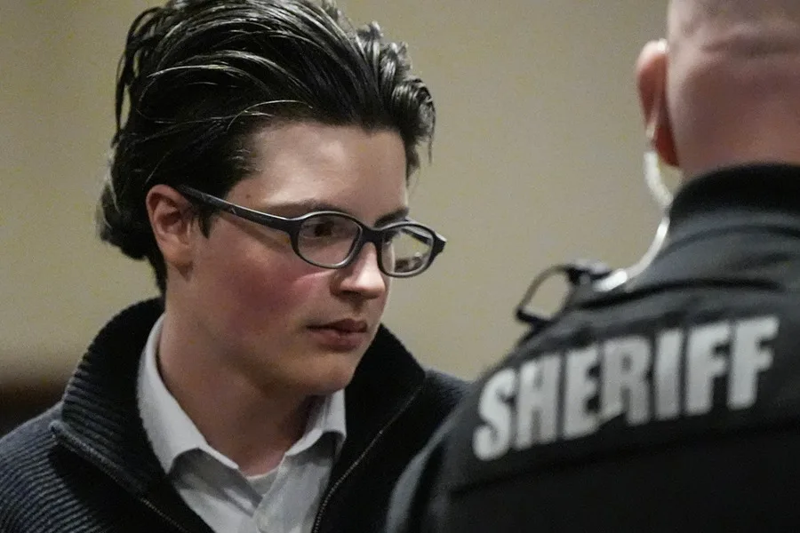 Colt Gray durante una audiencia en el tribunal del condado de Barrow, en Winder, Georgia (EE. UU.). EFE/EPA/Mike Stewart/ POOL