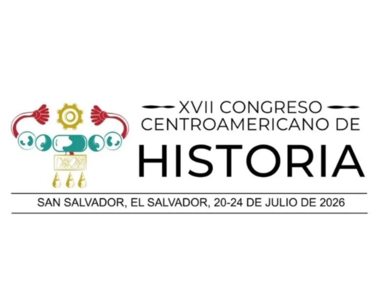 Logo del XVII Congreso Centroamericano de Historia El Salvador 2026