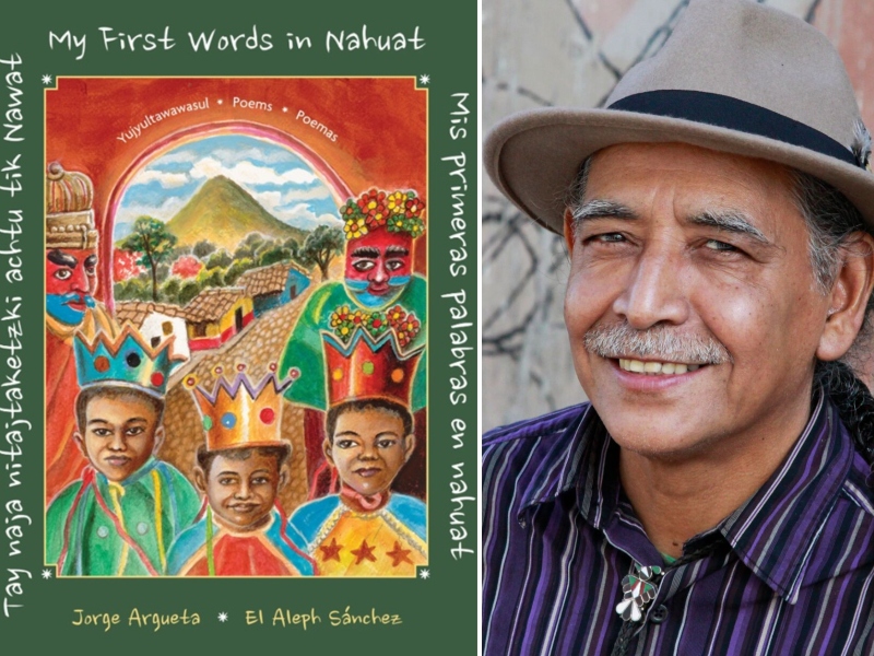 Escritor salvadoreño Jorge Argueta lanza libro trilingüe a favor del idioma náhuat