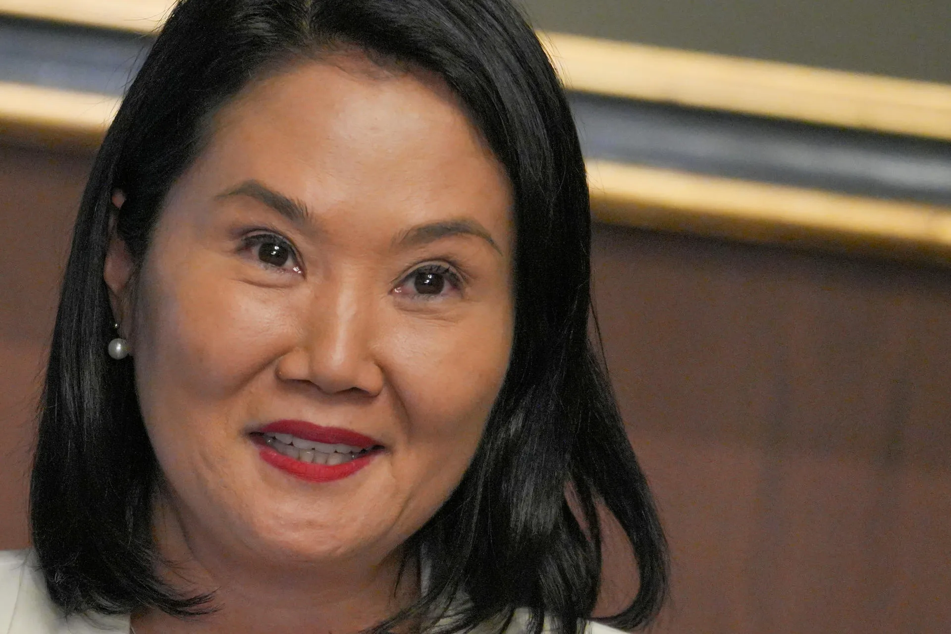 La presidenta de Perú, Keiko Fujimori